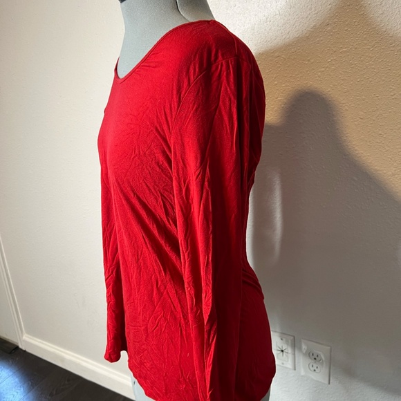 Chicos Super Ultra Soft Pajama Top - Size Medium - Picture 2 of 6